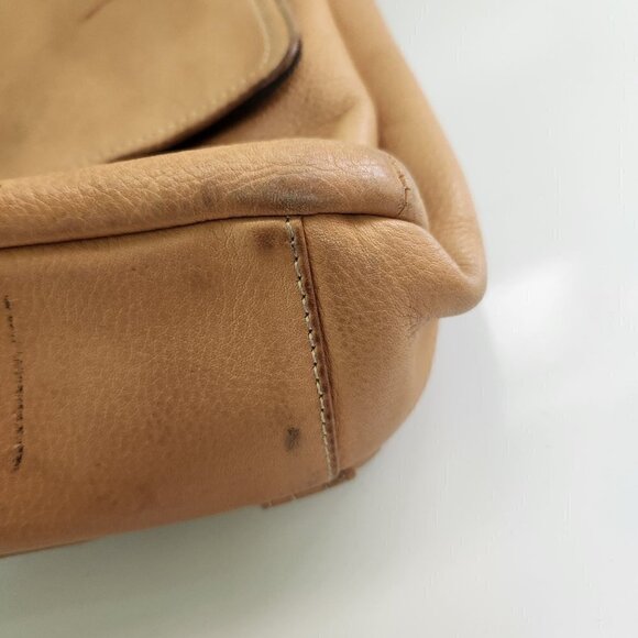Tignanello Vintage Pebbled Leather Tan Backpack main image 4